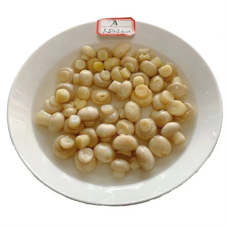 Vinegar white mushroom in barrel